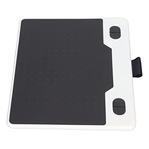 Yunseity Grafiktablett, PC-Computer-Zechentablett, MIT 8192 Induktionsstufen, Batterielos, Digitales Grafiktablett Zumichnen für // (White) von Yunseity