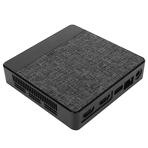 Yunseity -PC, für Intel Celeron N4020 Windows 11 Pro -Desktop-Computer, 4K 2,4/5G WiFi BT5.0 Mikrocomputer, Unterstützt HDMI, M.2 SSD 2280, für Business Office (EU-Stecker 6+64) von Yunseity