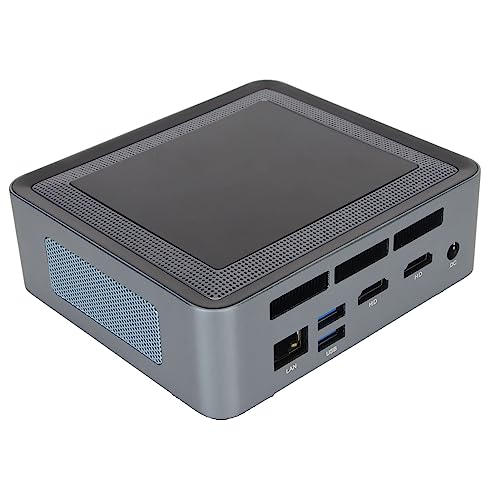 Yunseity -PC, für Intel I5 1135G7 Windows 11 Pro -Desktop-Computer, 4K 2,4/5G WiFi BT5.2 Mikrocomputer, Unterstützt HDMI, Typ C, M.2 SSD, für Business Office (EU-Stecker von Yunseity