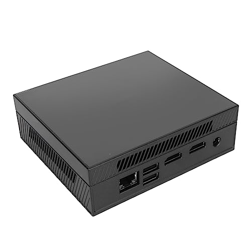 Yunseity -PC, für Intel N5105 Windows 11 Pro -Desktop-Computer, 4K 2,4/5G WiFi BT5.0 Mikrocomputer, Unterstützt HDMI, Typ C, M.2 SSD, für Business Office (EU-Stecker 16+512) von Yunseity