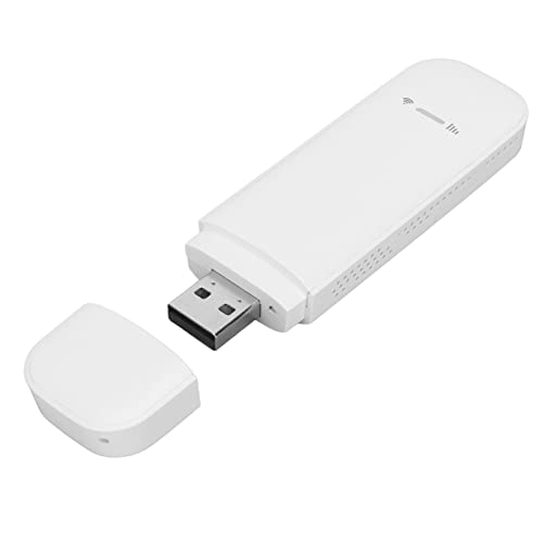 Yunseity Mobiles 4G-LTE-USB-WLAN-Modem, Mobiler -Wireless-Router, Tragbarer WLAN-Router-Hotspot für Bis zu 10 WLAN-Verbindungsgeräte für Europa von Yunseity