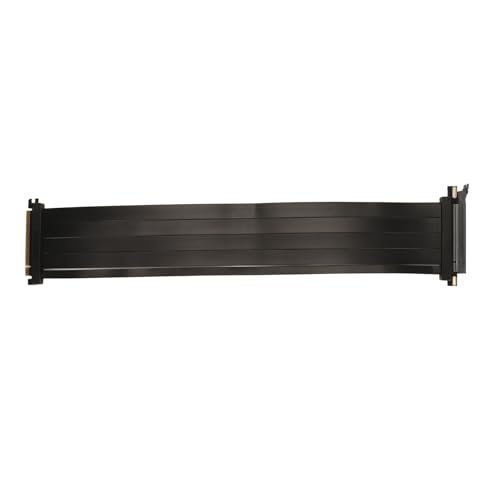 Yunseity PCI E 4.0 X16 Extender Riser-Kabel, PCI Express Gen4 GPU-Verlängerungskabel, 180-Grad-Adapter, 50 cm Riser-Karte für RTX3090 RTX3080ti RTX3080 RTX3070ti Usw Yunseity PCI E 4.0 X16 Extender Riser-Kabel, PCI Express Gen4 GPU-Verlängerungskabel, 180-Grad-Adapter, 50 cm Riser-Karte für RTX3090 RTX3080ti RTX3080 RTX3070ti Usw von Yunseity
