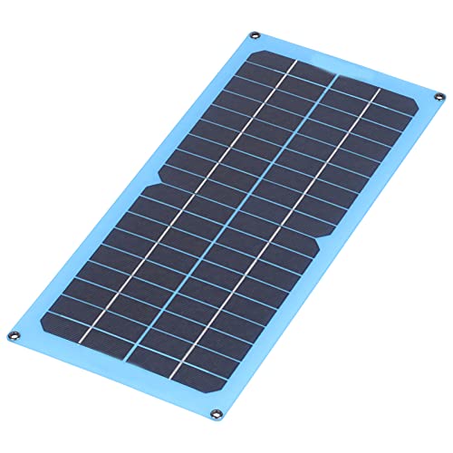 Yunseity Solarpanel, 15W 18V IP65 Wasserdichtes Solarpanel-Starterkit, Tragbares Solarpanel-Hochleistungs-PV-Modul-Ladegerät für Wohnmobil-Camping-Wandern von Yunseity