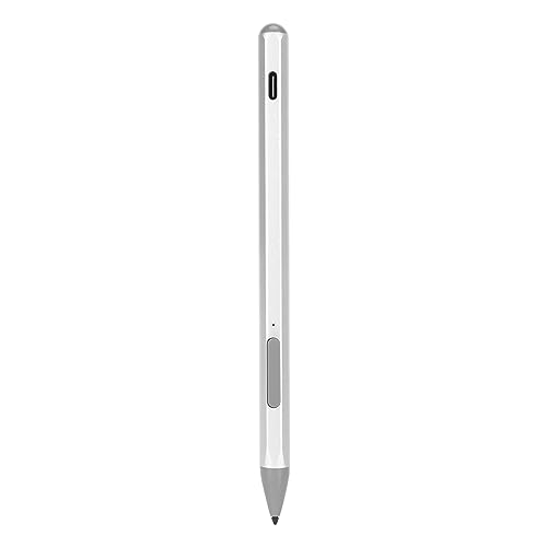 Yunseity Stylus-Stift, Magnetisch, Schnell Löschbarer 4096-Druck-Touchscreen-Stift für Pro 5 6 7 8 9 Tablet (Silver) von Yunseity