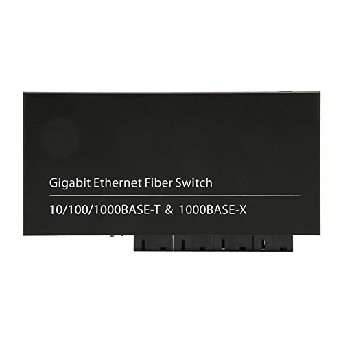 Yunseity TX1310NM RX1550NM Fiber -TRANSCIVER PRÜFTE NETZNELBRÜFUNGEN LED -INDEIDELLEN Metallmaterial (EU-Stecker) von Yunseity