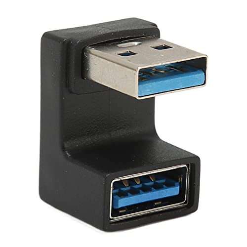 Yunseity U-förmiger USB-Adapter, USB 3.1-Stecker auf Buchse, U-förmiger Adapter, für Laptops, Ladegeräte, PC von Yunseity