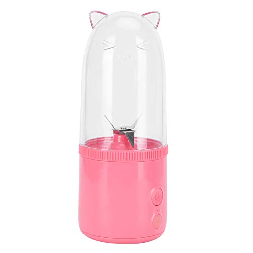 Yunseity USB -Bestiegladbarer -Mixer, Kleiner Mixer, 4 Klingen Zummmix von Frogenten GetRingenkeshop (PINK) von Yunseity