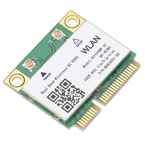 Yunseity WiFi Karte, Dual Band 2.4/5GHz PCI-E Wireless Netzwerkkarte, für Win7/8/10/, 802.11AC 4.2 Wireless WiFi Adapter von Yunseity