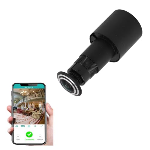 Yunseity WiFi-Türspionkamera, 150-Grad-Weitwinkel-Türspion, Unterstützt Zwei-Wege-Gespräch, 1080P HD-Haustürspion für die Sicherheit zu Hause von Yunseity