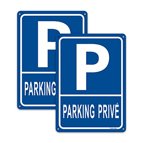2 Pièces Panneau Parking Privé Aluminium Réfléchissant 20x30cm, Panneau Stationnement Privé PARKING PRIVÉ Panneau Métallique Résistant aux Intempéries, Imperméable et Résistant aux UV 2 Pièces Panneau Parking Privé Aluminium Réfléchissant 20x30cm, Panneau Stationnement Privé PARKING PRIVÉ Panneau Métallique Résistant aux Intempéries, Imperméable et Résistant aux UV von Yuntarda