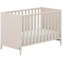 YUNY by PAIDI Babybett "SISTER LOU in Beige", Gitterbett höhenverstellbar, Kinderbett von Yuny By Paidi