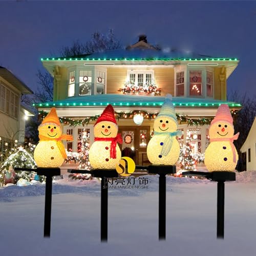Weihnachtsdeko Aussen Batterie Figuren Solar Beleuchtet Eiszapfen Stern Aufblasbare Weihnachtsbeleuchtung AußEn Fenster Stecker Christbaum Stehend Holz Led Speziell Sterne Kaltweiß (T1-A, One Size) von Yunyahe
