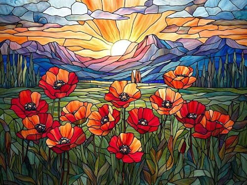 Diamond Painting Landschaft, Diamond Painting Viereckige Steine Blumen für Basteln Mädchen 8 Jahre, 5D DIY Diamant Bilder Mosaik Bastelset Erwachsene, Daiments Stickerei Zuhause Deko 90x70cm L2-530 Diamond Painting Landschaft, Diamond Painting Viereckige Steine Blumen für Basteln Mädchen 8 Jahre, 5D DIY Diamant Bilder Mosaik Bastelset Erwachsene, Daiments Stickerei Zuhause Deko 90x70cm L2-530 von Yuogyxog