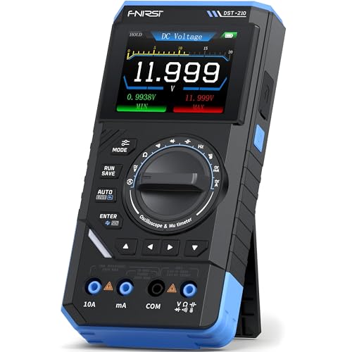 FNIRSI DST-210 und DST-201 3-in-1 Digitalmultimeter-Oszilloskop, 19999, tragbares Automobil-Oszilloskop, Elektrowerkzeug (DST-210) von YuqiaoTime