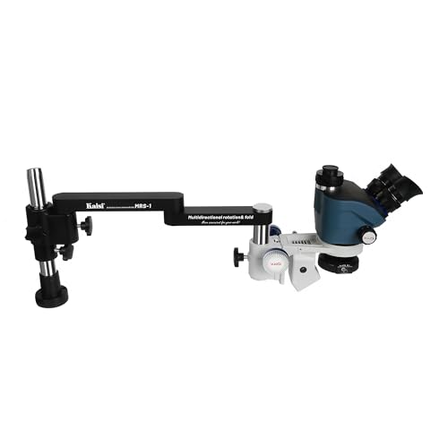 Kaisi MRS TX-350S Trinokular-Mikroskop, 360 Grad drehbar, zusammenklappbar, 4K HD-Kamera, Telefon, Reparatur, Lötmikroskop-Werkzeuge (MRS TX-350S-201) von YuqiaoTime