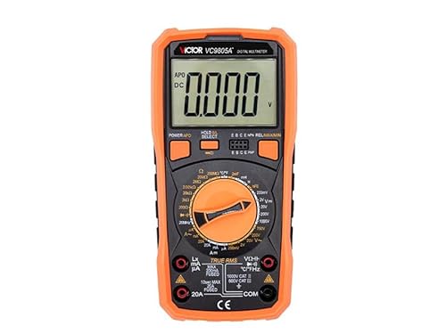 YuqiaoTime VICTOR VC9805A+ Multimeter High precision digital 2000uF capacimeter 10MHz Frequency temperature and inductance measuring with LCR tester(VICTOR VC9805A+) von YuqiaoTime