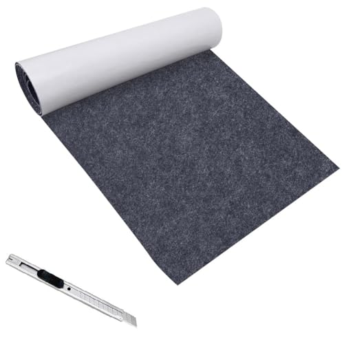 Yuragim Filz Selbstklebend Meterware, 40X220CM Selbstklebender Klebriger Fill Filzstoff Filzrolle Selbstklebend Mehrzweckklebstoff Klebefilz für Möbel, DIY Box Liner, Cup Mat, Bilderrahmen, 2mm Dicke Yuragim Filz Selbstklebend Meterware, 40X220CM Selbstklebender Klebriger Fill Filzstoff Filzrolle Selbstklebend Mehrzweckklebstoff Klebefilz für Möbel, DIY Box Liner, Cup Mat, Bilderrahmen, 2mm Dicke von Yuragim