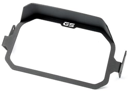 Yurefax Displayschutzfolie R1250GS ADV Motorrad TFT Anti-Diebstahl-Rahmenabdeckung Schutzteile, for R1200GS LC R 1250 GS, for ADVENTURE 17-21 Motorrad-Armaturenbrettfolie(BLACK GS) von Yurefax