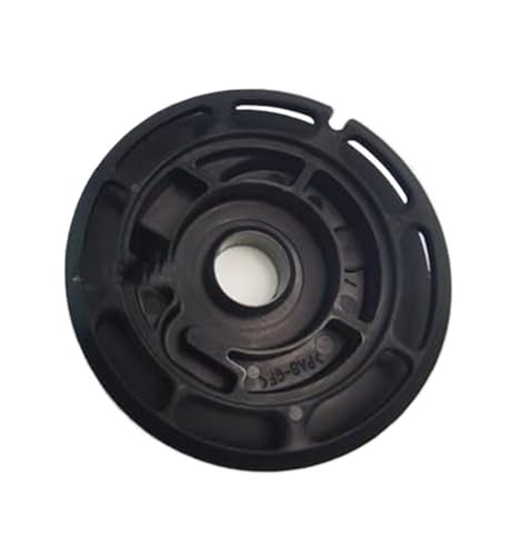 Yurefax Ersatz-Handabzieher-Starter-Rückstoß-Torsionsfeder-Rücklauf-ABS-Sperrrad, for Echo, CS2511 TES, for Shindaiwa, 251TS Kettensäge mit oberem Griff Rückstoßstarterfeder(Black Black Wheel) von Yurefax