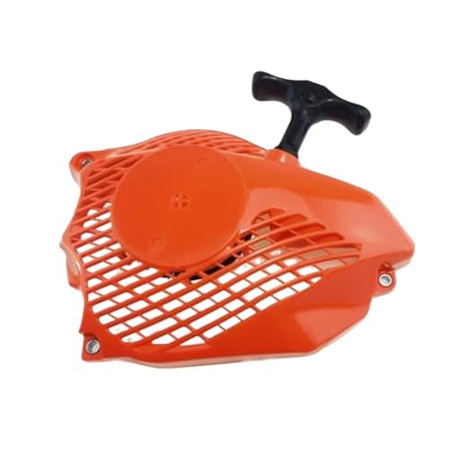 Yurefax Ersatz-Handabzieher-Starter-Rückstoß-Torsionsfeder-Rücklauf-ABS-Sperrrad, for Echo, CS2511 TES, for Shindaiwa, 251TS Kettensäge mit oberem Griff Rückstoßstarterfeder(Black Starter Assy) von Yurefax