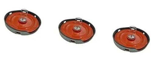 Yurefax Motorventilabdeckung, for A4 A6, Motorventilabdeckung 03G103469K/03G103475B/03G103475F PCV-Ventildeckel(BLACK 3 Pcs) von Yurefax