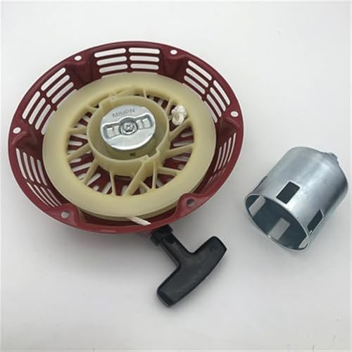 Yurefax Pull Start Starter Recoil mit Flanschbecher-Set, for Gx340 11 PS und Gx390 13 188 Rasenmäher-Generator-Motor-Ersatzteile Seilzugstarter mit Rückstoß von Yurefax