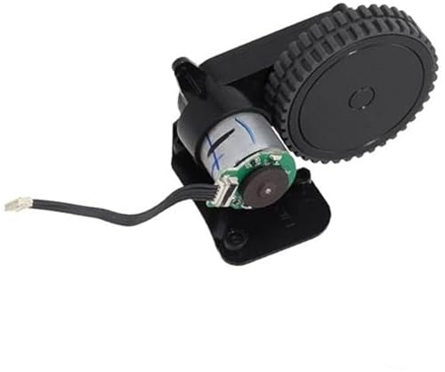 Yurefax Radmotorbaugruppe, for Useelife 1300, for Cecote, for Conga, 1790 Roboterstaubsauger, Ersatzteile for Linke und rechte Räder, schwarzes Zubehör (rechtes Rad) Vakuumrad(Black Left Wheel) von Yurefax