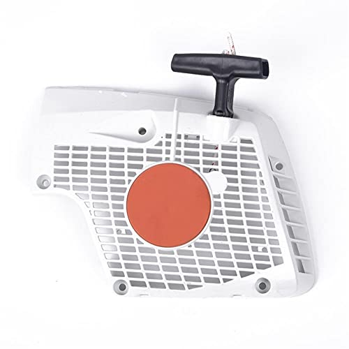 Yurefax Rückstoßstarter Rücklauf Seilzugstarter, for STIHL, MS270 MS280 MS 270 280 MS270C MS280C Kettensäge Lüfterhaube Gehäuse 1133 080 3101 Seilzugstarter für Kettensägen von Yurefax