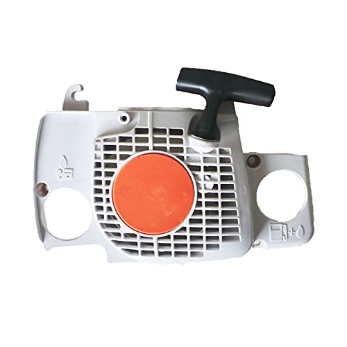 Yurefax Rückstoßstarterbaugruppe, for STIHL, MS180 MS170 MS 170 180 017 018 Kettensägenteile Seilzugstarter für Kettensägen von Yurefax