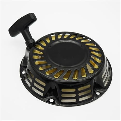 Yurefax Schwarzer Rewind Pull Recoil Starter, for GX160 GX200 5, PS 6, Freischneider-Trimmer-Rasenmäher-Ersatzteil Seilzugstarter mit Rückstoß von Yurefax