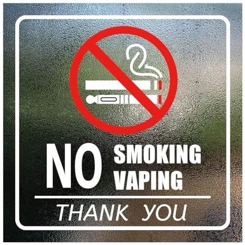 Yurosiay 10x Rauchverbot Selbstklebendes, wasserfestes Warnschild mit UV-Schutz Warnschild für den Außen- und Innenbereich Rauchverbotsschild No Cigarettes Allowed Abbildung 2 15,2 * 15,2 cm Yurosiay 10x Rauchverbot Selbstklebendes, wasserfestes Warnschild mit UV-Schutz Warnschild für den Außen- und Innenbereich Rauchverbotsschild No Cigarettes Allowed Abbildung 2 15,2 * 15,2 cm von Yurosiay