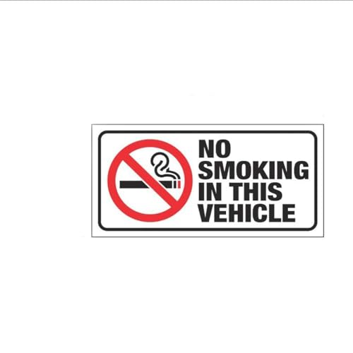 Yurosiay 10x Rauchverbot Selbstklebendes, wasserfestes Warnschild mit UV-Schutz Warnschild für den Außen- und Innenbereich Rauchverbotsschild No Cigarettes Allowed Abbildung 4 7,6 * 3,8cm Yurosiay 10x Rauchverbot Selbstklebendes, wasserfestes Warnschild mit UV-Schutz Warnschild für den Außen- und Innenbereich Rauchverbotsschild No Cigarettes Allowed Abbildung 4 7,6 * 3,8cm von Yurosiay