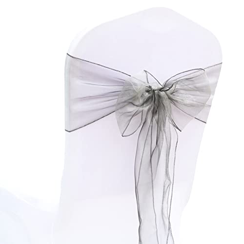 Yurosiay 30 Stück Organza Stuhlschleifen Hochzeit Stuhl Deko Schleife Band Elegant Stuhlschärpen Stuhlhussen Schleifen für Hochzeit Party Geburtstag Hotel Bankett Stühle Deko 18×275cm Silber Yurosiay 30 Stück Organza Stuhlschleifen Hochzeit Stuhl Deko Schleife Band Elegant Stuhlschärpen Stuhlhussen Schleifen für Hochzeit Party Geburtstag Hotel Bankett Stühle Deko 18×275cm Silber von Yurosiay