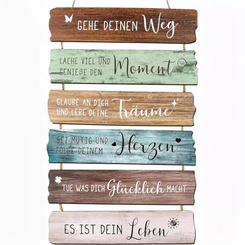 Yurosiay Holzschild Jugendweihe Deko Schild mit Spruch Wandschild Lebenseinstellung Motivation Schulkind Jugendweihe Bild Planken Optik Holz Dekoschild für Wohnzimmer Balkon Wandekoration Yurosiay Holzschild Jugendweihe Deko Schild mit Spruch Wandschild Lebenseinstellung Motivation Schulkind Jugendweihe Bild Planken Optik Holz Dekoschild für Wohnzimmer Balkon Wandekoration von Yurosiay