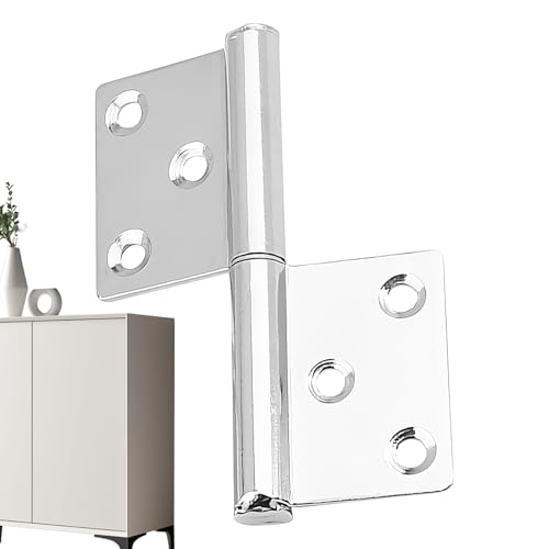 Yurosuis Außentürbänder - Schrankscharniere | Bi-Fold Türbänder für Tore für Einbau, Wartung, Austausch in Schlafzimmer, Küche, Fenster, Schrank und Küchenschrank Yurosuis Außentürbänder - Schrankscharniere | Bi-Fold Türbänder für Tore für Einbau, Wartung, Austausch in Schlafzimmer, Küche, Fenster, Schrank und Küchenschrank von Yurosuis