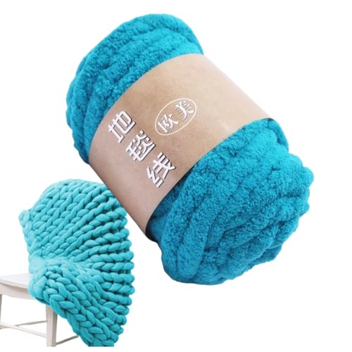 Yurosuis Deckengarn zum Häkeln - Weiches Garn für Decke und Häkeln - Weiches Garn für Decken, Wollknäuel zum Basteln, Polyester für Hüte, Schuhe, Handschuhe, Heimwerken Yurosuis Deckengarn zum Häkeln - Weiches Garn für Decke und Häkeln - Weiches Garn für Decken, Wollknäuel zum Basteln, Polyester für Hüte, Schuhe, Handschuhe, Heimwerken von Yurosuis