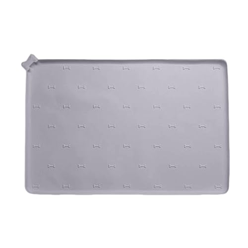 Yurosuis Haustiernapfmatte - Futterspenderunterlage,60 x 40 cm Silikon rutschfeste Faltbare Schnell Trocknende Auslaufsichere Fütterungsmatte Für Küchenboden Für Haustiere In Yurosuis Haustiernapfmatte - Futterspenderunterlage,60 x 40 cm Silikon rutschfeste Faltbare Schnell Trocknende Auslaufsichere Fütterungsmatte Für Küchenboden Für Haustiere In von Yurosuis