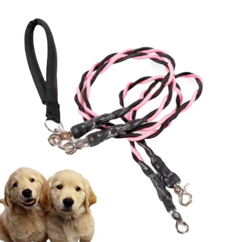 Yurosuis Hundeführleine | Doppel Leine Für Gassigeh Spaziergang - Robustes strapazierfähiges Hundezubehör für Outdoor-Aktivitäten wie Park Training Spaziergänge mit sicherer Ausführung und Yurosuis Hundeführleine | Doppel Leine Für Gassigeh Spaziergang - Robustes strapazierfähiges Hundezubehör für Outdoor-Aktivitäten wie Park Training Spaziergänge mit sicherer Ausführung und von Yurosuis