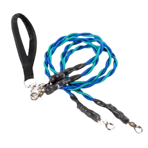 Yurosuis Hundeseil | Doppel Leine Für Gassigeh Spaziergang - Robustes strapazierfähiges Hundezubehör für Outdoor-Aktivitäten wie Park Training Spaziergänge mit sicherer Ausführung und Zerrfestigkeit Yurosuis Hundeseil | Doppel Leine Für Gassigeh Spaziergang - Robustes strapazierfähiges Hundezubehör für Outdoor-Aktivitäten wie Park Training Spaziergänge mit sicherer Ausführung und Zerrfestigkeit von Yurosuis