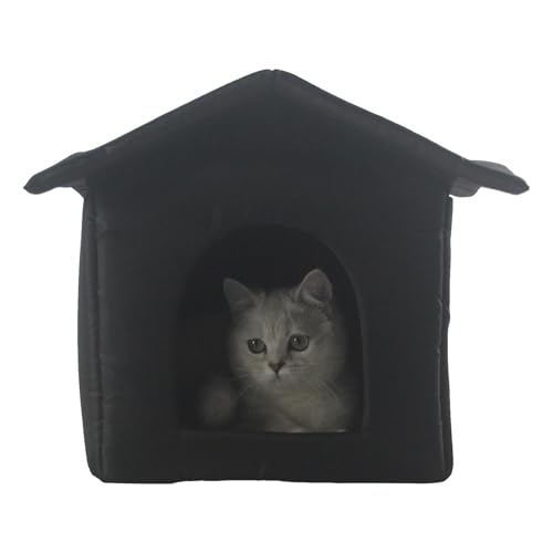 Yurosuis Katzenhaus Für Draußen - Isolierte Außenkatzenhütte,Haustierzubehör rutschfeste Unterkunft Für Mehrkatzen Winter Balkon Freigänger Yurosuis Katzenhaus Für Draußen - Isolierte Außenkatzenhütte,Haustierzubehör rutschfeste Unterkunft Für Mehrkatzen Winter Balkon Freigänger von Yurosuis