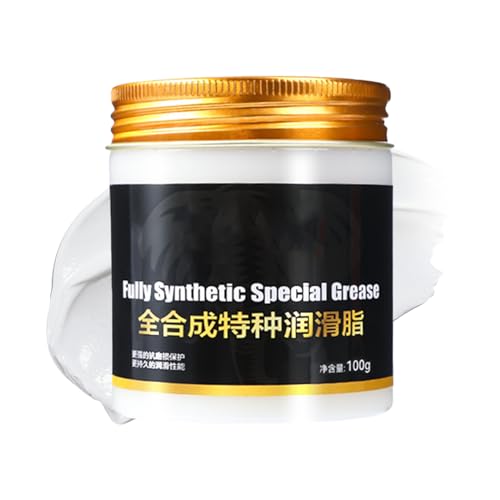 Yurosuis Radlagerschmierfett, Synthetisches Schmierfett mit Bürste, Multifunktionales Langzeitschutzfett Für Kraftfahrzeugzubehör Wie Schiebedach & Marineausrüstung Gleitschienen Yurosuis Radlagerschmierfett, Synthetisches Schmierfett mit Bürste, Multifunktionales Langzeitschutzfett Für Kraftfahrzeugzubehör Wie Schiebedach & Marineausrüstung Gleitschienen von Yurosuis