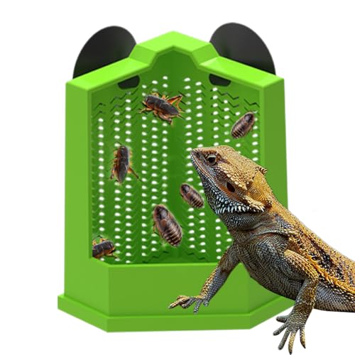 Yurosuis Reptilien Futternapf | Saugnapf Echsen Futter Schildkröten Futter Schale | Anti Flucht Futterbehälter Terrarium Zubehör | Für Halter Züchter Chamäleon Schlange Vogel Yurosuis Reptilien Futternapf | Saugnapf Echsen Futter Schildkröten Futter Schale | Anti Flucht Futterbehälter Terrarium Zubehör | Für Halter Züchter Chamäleon Schlange Vogel von Yurosuis