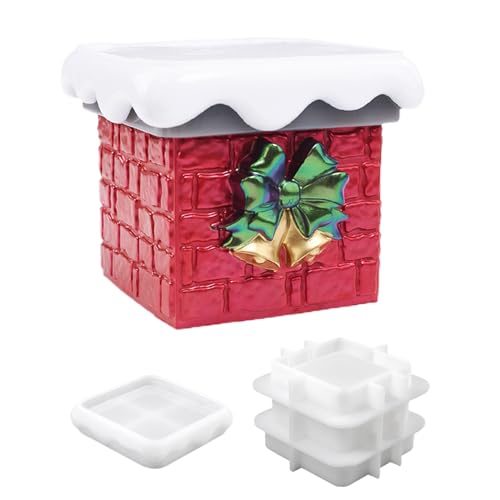Yurosuis Silikonformen für Weihnachten - Schneebedeckter Schmuckschale Silikonform,Hitzebeständige Backform Einfache Entformung Für Bastelprojekte Epoxy Harz Gips Ton Deko | Für Schmuck Organizer Gips Yurosuis Silikonformen für Weihnachten - Schneebedeckter Schmuckschale Silikonform,Hitzebeständige Backform Einfache Entformung Für Bastelprojekte Epoxy Harz Gips Ton Deko | Für Schmuck Organizer Gips von Yurosuis