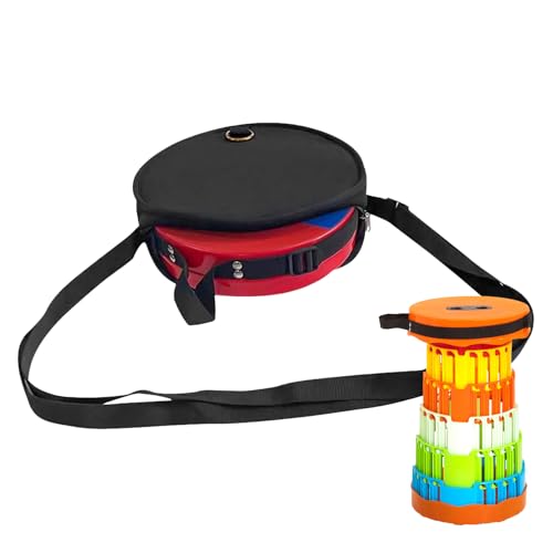 Yurosuis Tasche Für Klappcampinghocker | Einstellbare Tragetasche Für Tragbarer Campinghocker | Kratzfester Leichter Sackbeutel Für Balkon Reise Camping Wanderung Grillen Sport von Yurosuis