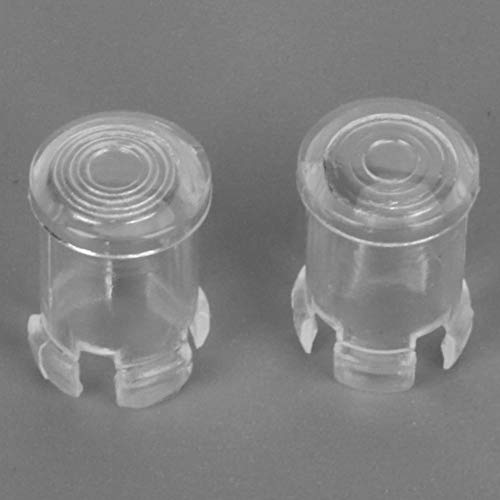 Yusat 12 * 8 * 2 Abdeckung LED 100 Stücke Nylon LED Leuchtdiode Transparent Lampe Licht Kappen Schutzhülle 5mm von Yusat