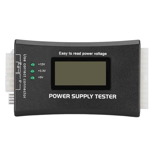 Yusat ATX PSU Tester 22×10×3 ATX Netzteil Computer Host Inspektion und Wartung Tester Werkzeug mit LCD-Display Power Tester Yusat ATX PSU Tester 22×10×3 ATX Netzteil Computer Host Inspektion und Wartung Tester Werkzeug mit LCD-Display Power Tester von Yusat