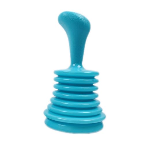 Kolben für Spüle, Kolben mit ergonomischem Griff | Badezimmer-Abflussreiniger zum Beseitigen von Verstopfungen langsamer Waschbecken, Wannen und Duschen, klein und leistungsstark von Yusheng