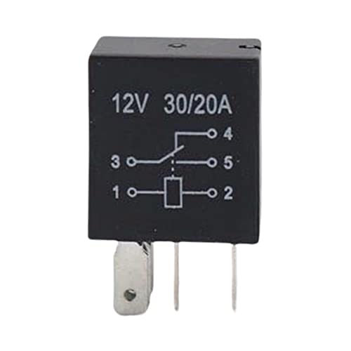 Yusheng 12V-Relais,Wasserdichtes Relais 20/30 Ampere 12 V DC-Relais und Kabelbaum - 12-Volt-Auto-Relaisschalter, Power-Trimm- und Neigungsrelais, Boote mit automatischem Lüfter, Autos Yusheng 12V-Relais,Wasserdichtes Relais 20/30 Ampere 12 V DC-Relais und Kabelbaum - 12-Volt-Auto-Relaisschalter, Power-Trimm- und Neigungsrelais, Boote mit automatischem Lüfter, Autos von Yusheng
