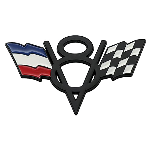 Yusheng 3D-V8 Motor Logo, Flagge Chrome Badge Emblem Aufkleber V8 Emblem Zeichen Chrom Schriftzug 3D Logo Auto Aufkleber Tuning Sticker Metall 10.5x6.3cm Yusheng 3D-V8 Motor Logo, Flagge Chrome Badge Emblem Aufkleber V8 Emblem Zeichen Chrom Schriftzug 3D Logo Auto Aufkleber Tuning Sticker Metall 10.5x6.3cm von YuSheng