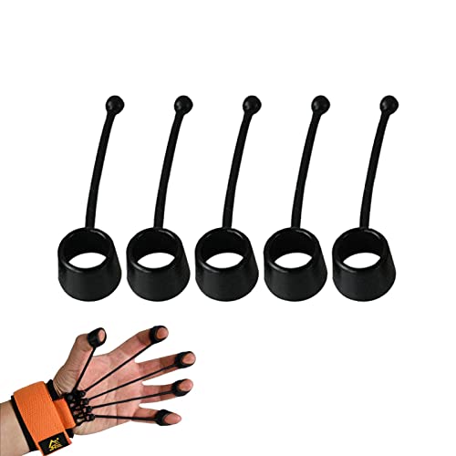 Yusheng Fingertrainer, 5-teilige Fingerdehner-Fingerkappe, Finger Hand Extensor Exerciser, Finger Training Band, Hand Grip Trainer Handmuskeltrainer Yusheng Fingertrainer, 5-teilige Fingerdehner-Fingerkappe, Finger Hand Extensor Exerciser, Finger Training Band, Hand Grip Trainer Handmuskeltrainer von Yusheng